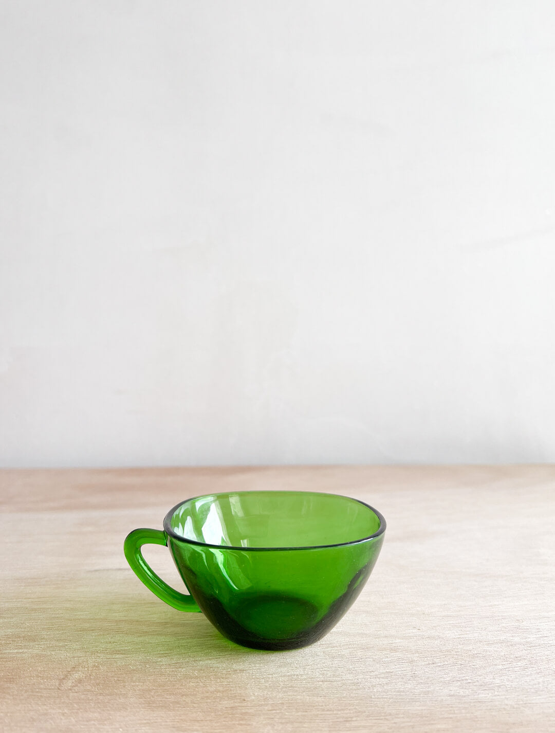 Green Tinted Coffee Cups