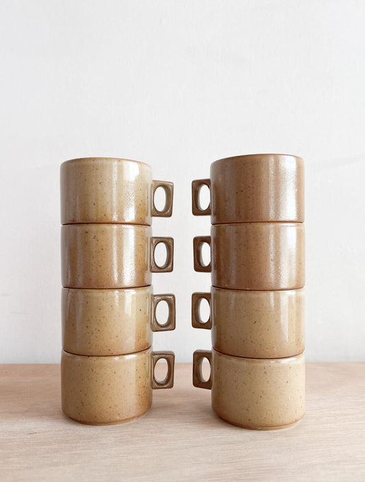 Stoneware Coffee Cups