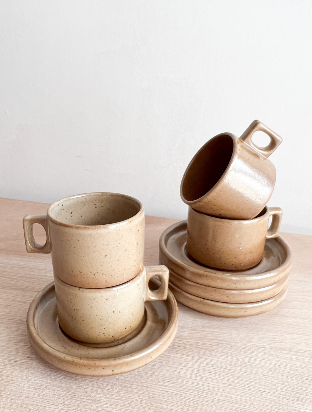 Stoneware Coffee Cups