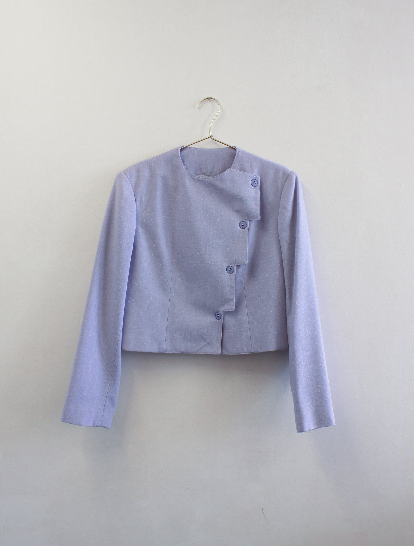 Cropped Violet Blazer