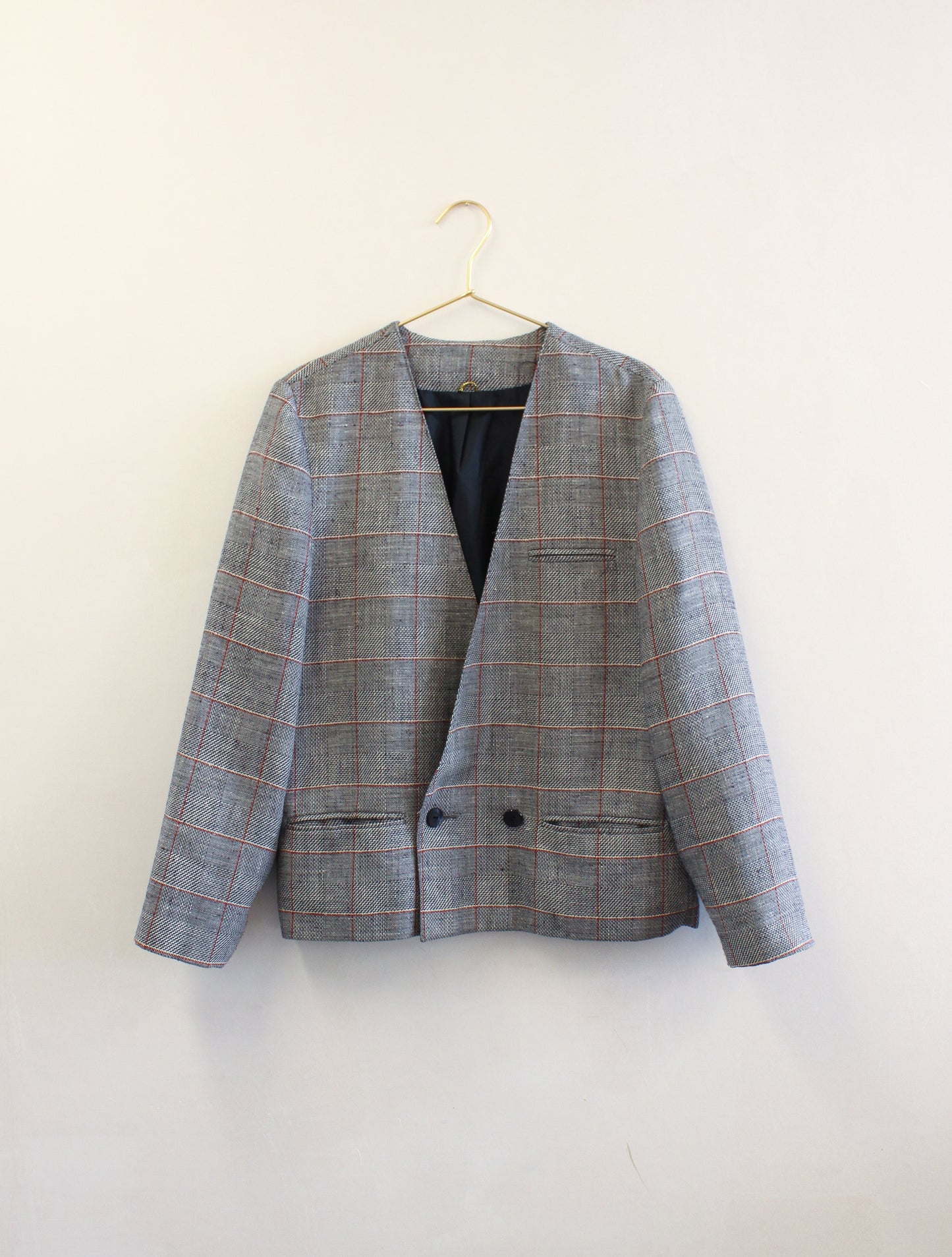 Pleated Blazer