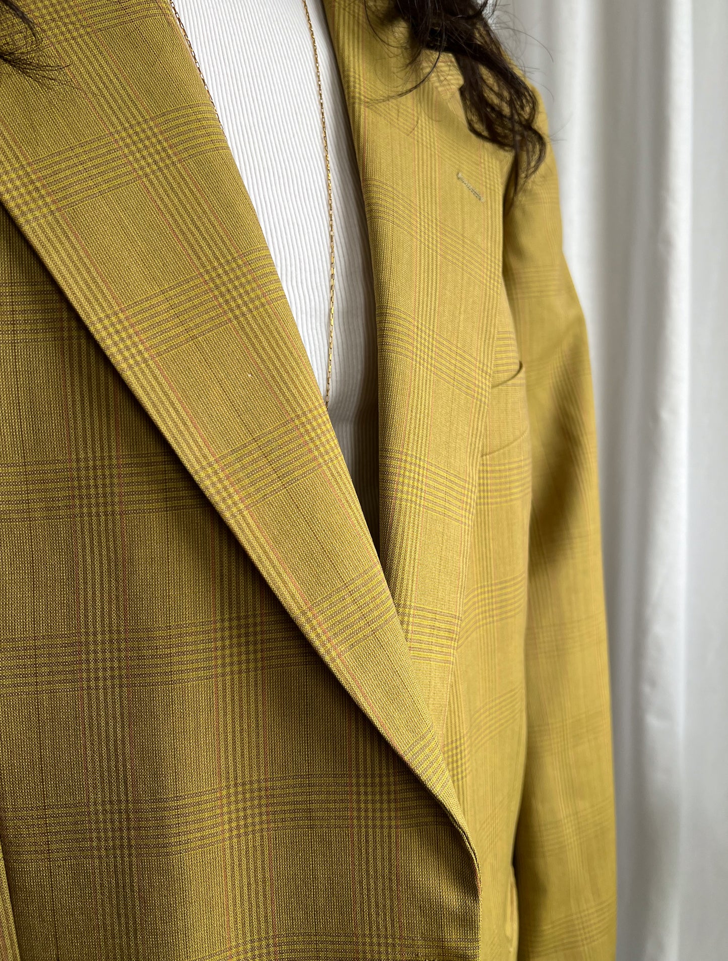 Boyfriend Blazer Mustard