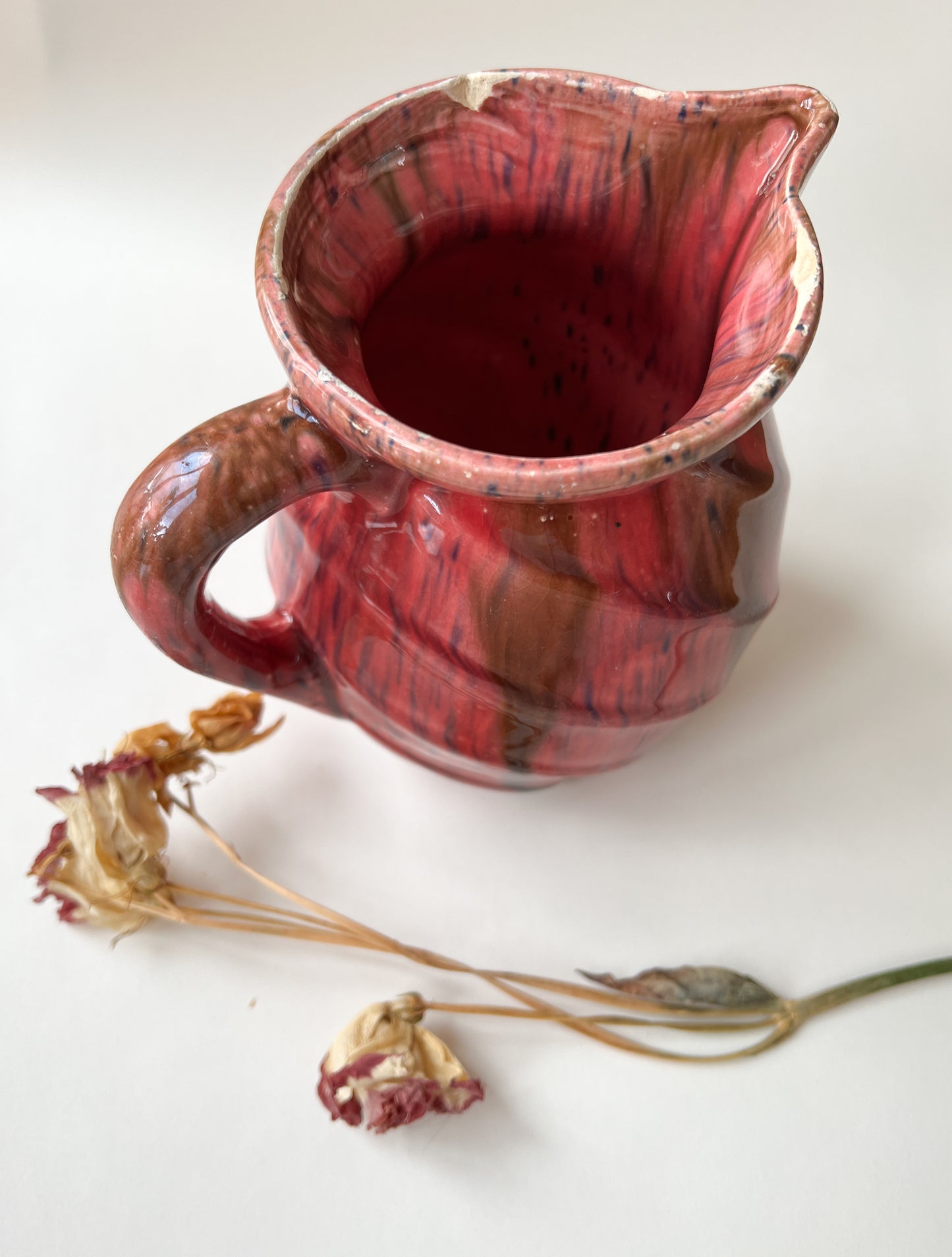 Pink Ceramic Jug