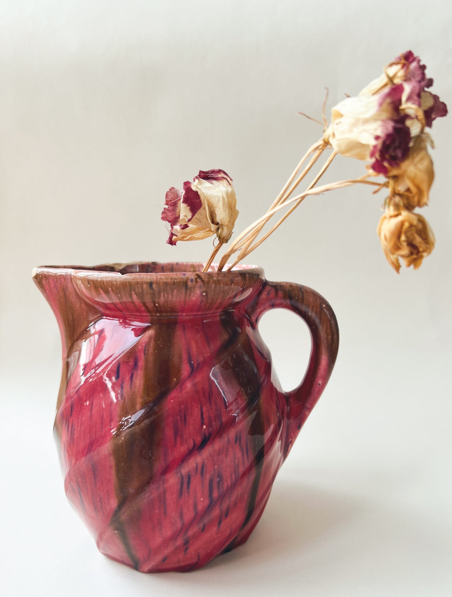 Pink Ceramic Jug